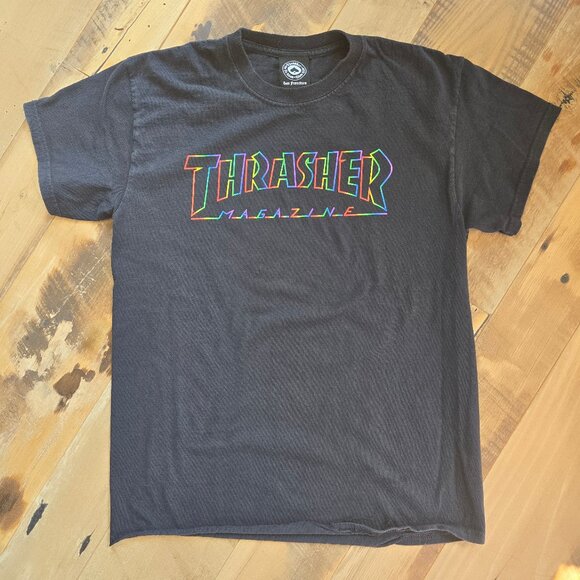 Pair (2) Thrasher T-Shirts Size Medium - Picture 5 of 10